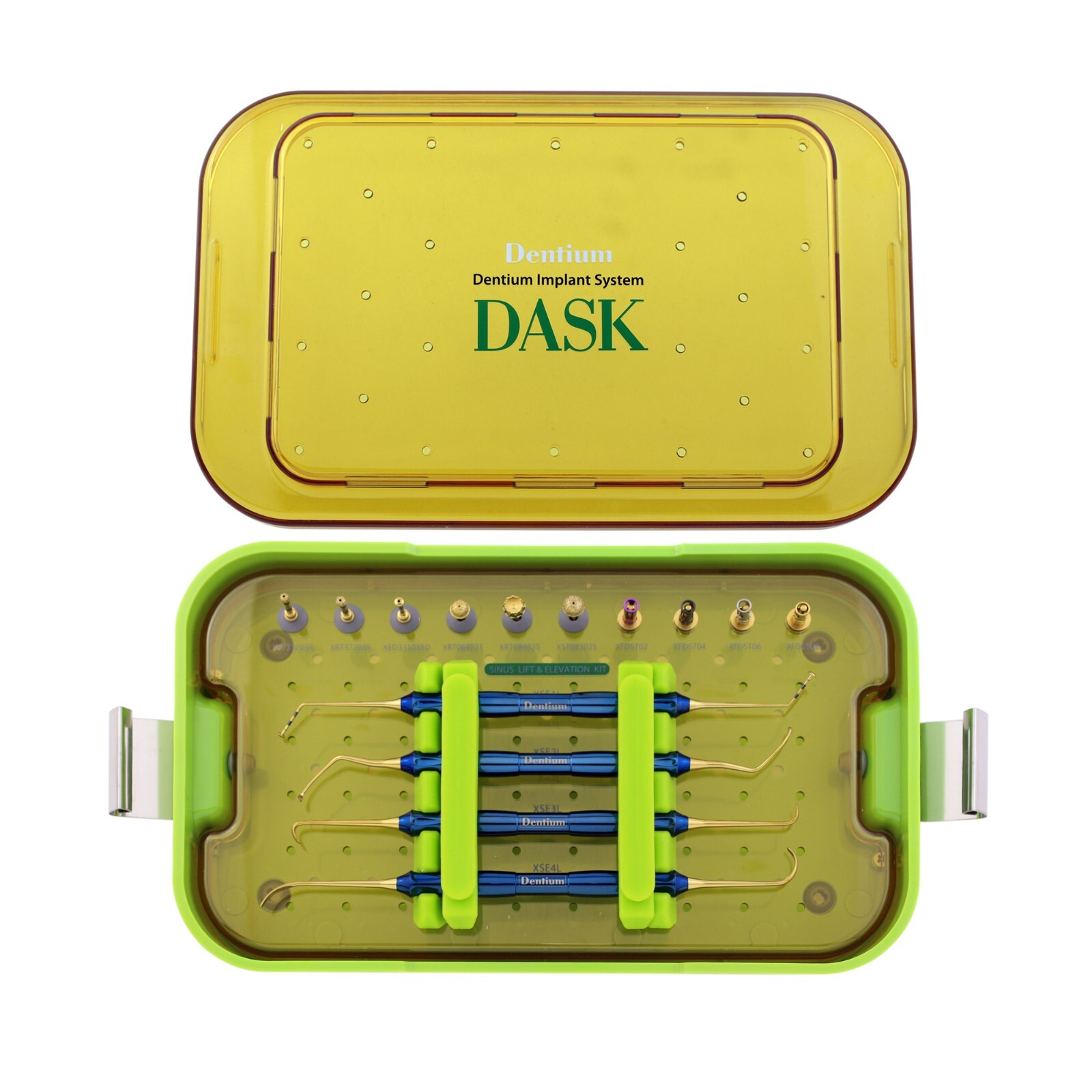 DASK Advanced Sinus Lift Kit Burs Drills Stoppers Implant Elevation Instrument